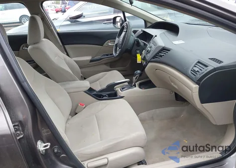 2012 Honda Civic Lx z USA, uszkodzony, nr VIN 19XFB2F58CE080260